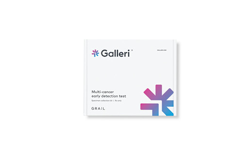 Galleri Multi-Cancer Early Detection Test kit with collection vials, representing proactive health and screening for multiple cancers. Galleri Multi-Cancer Early Detection Test kit with collection vials, representing proactive health and screening for multiple cancers.