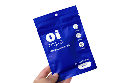 oi tape non-vented mouth tape in packaging