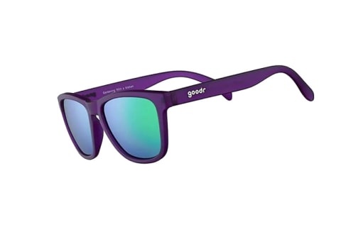 goodr sunglasses in purple