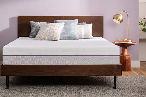 purple mattress image from company website