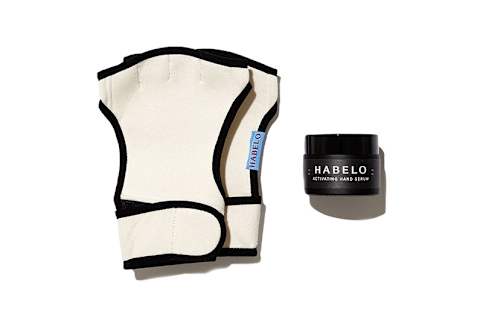 Habelo Power Pair gloves and serum