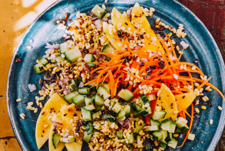 Mangoes & Lentils Are The Perfect Pair In This Fresh Summer Salad