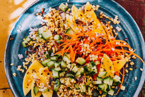 Lentil and Mango Salad