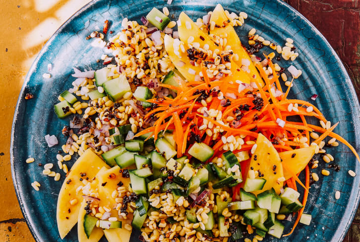Mangoes & Lentils Are The Perfect Pair In This Fresh Summer Salad