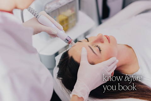 Know Before You Book HydraFacial Know Before You Book HydraFacial