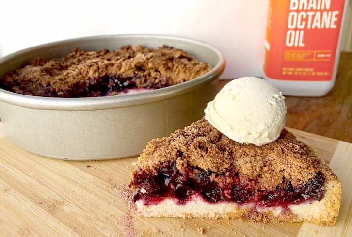Crosby Tailor’s Brain-Boosting Blueberry Crumble Pie Recipe