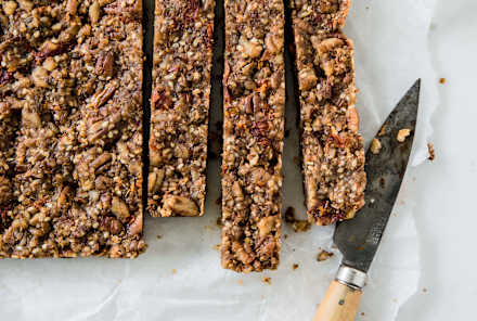 These Mediterranean Diet Protein Bars Have A Bonus Skin-Supporting Ingredient