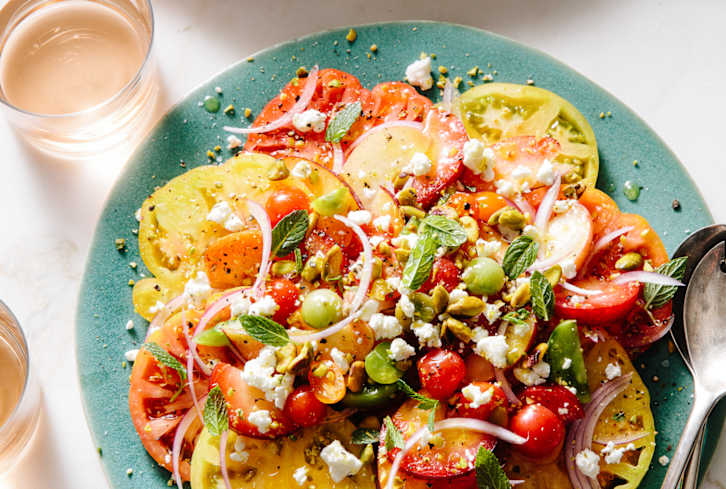 So Cool + Hot Right Now Cucumber Salad