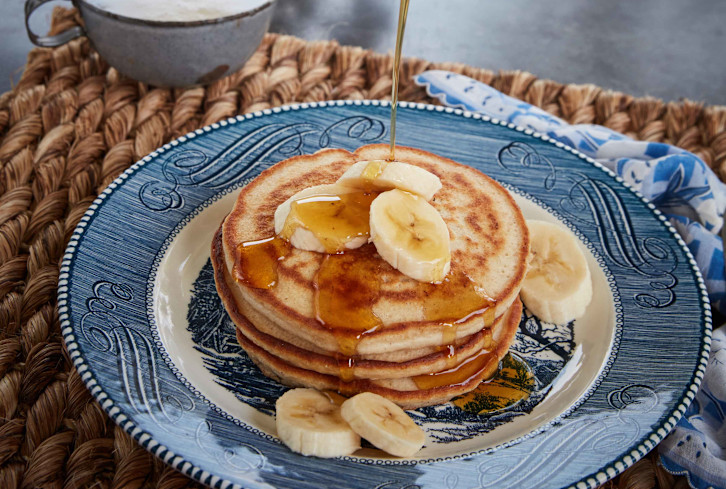 Read article: Start Your Morning With These 10-Minute Protein-Packed Pancakes