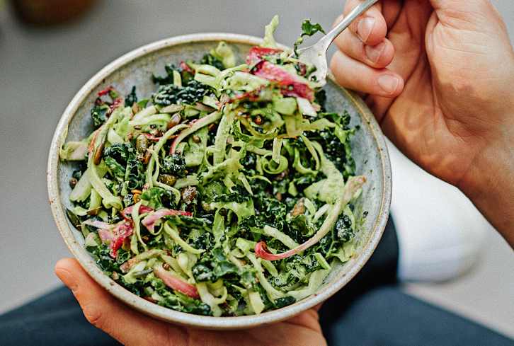 Put Those Kale Stems To Use With This Super-Easy, Zero-Waste Salad