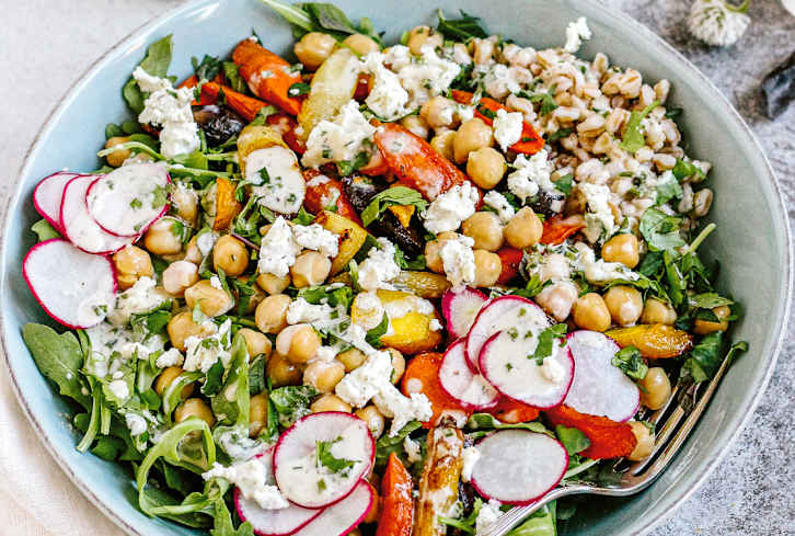 Welcome Warmer Temps With This Spring Equinox-Inspired Grain Bowl