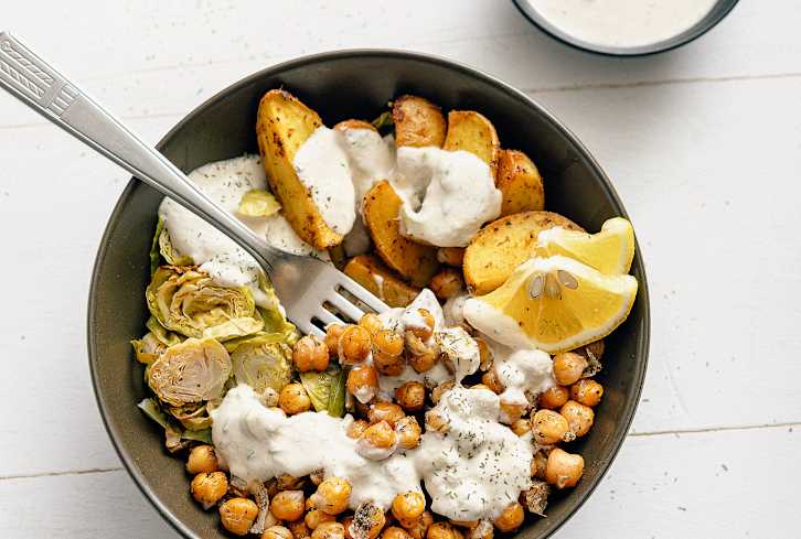 Need A Grab & Go Snack? These Vegan Roasted Chickpeas Are Perfect
