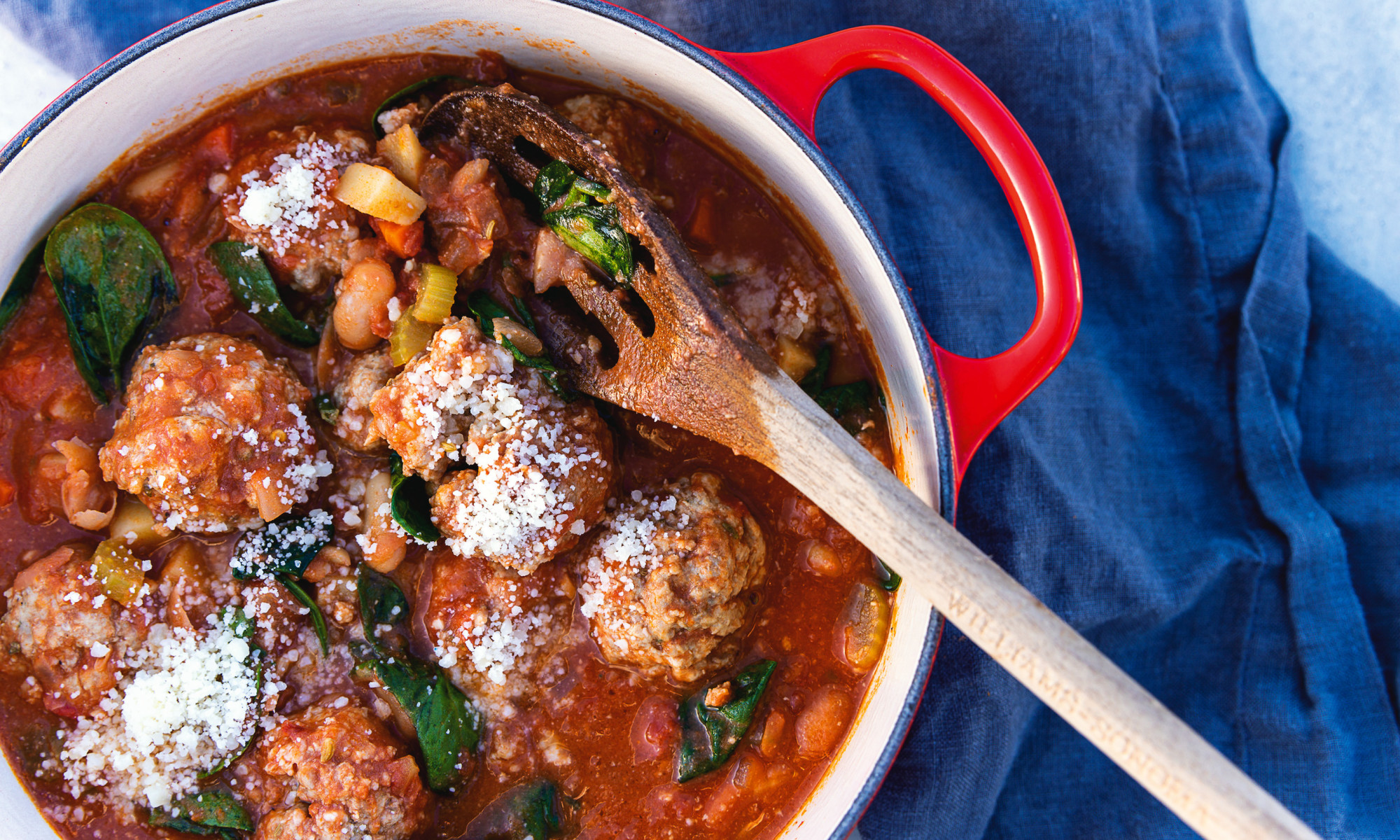 This Cozy Take On Minestrone Soup Offers An Extra Hit Of Protein