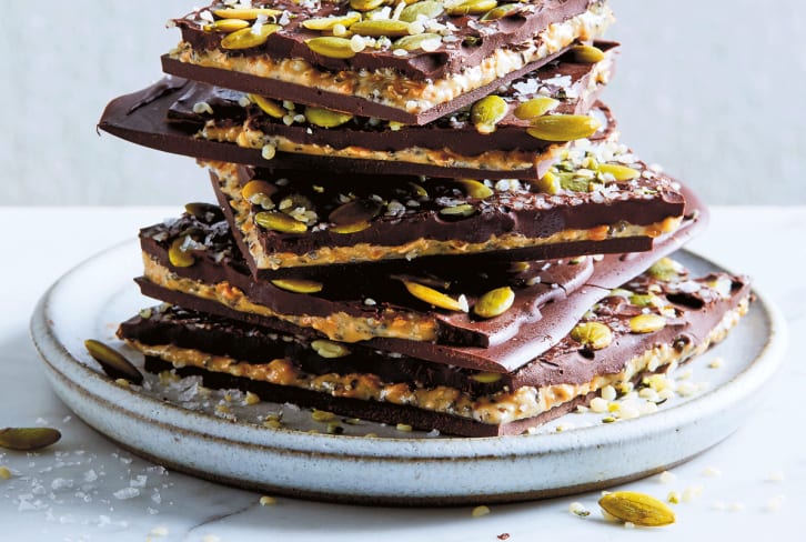This Seeded Bark Will Satisfy Your Chocolate Craving Without Hurting Your Gut