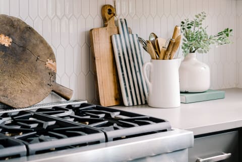 Clean Kitchen Countertop