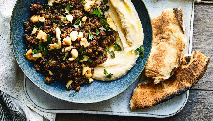 Upgrade A Plant-Based Meat Patty With This Ethiopian Hummus Bowl Recipe 1