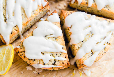 Lemon "Poppy" Chia Scones