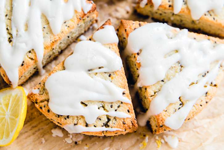 Skip Boring Scones: Make These Glazed, Gluten-Free, Lemon Ones Instead