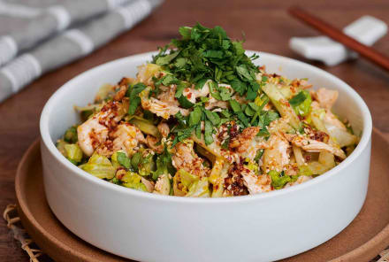 Need An Easy High-Protein Lunch? Try This Spicy Sesame Chicken Salad
