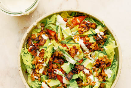 Your Next Summer BBQ Needs This Vegan BLT Salad (Yes, Really!)