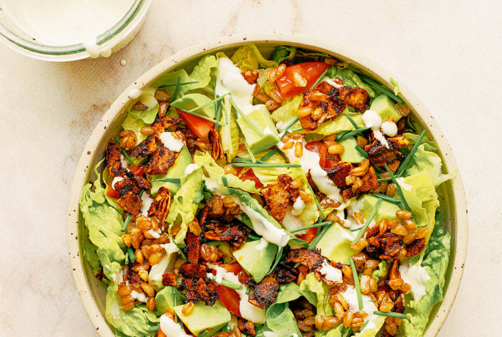 Your Next Summer BBQ Needs This Vegan BLT Salad (Yes, Really!)