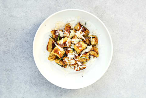 plate of gnocchi pasta