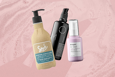 Collage of natural hair care products from Sephora Collage of natural hair care products from Sephora
