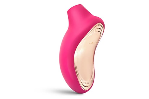 Lelo Sona Cruise 2 in hot pink with gold back