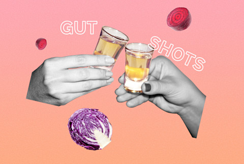 collage about gut shots