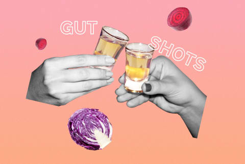 collage about gut shots