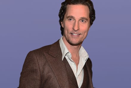 Making Lists & 3 Other Ways Matthew McConaughey Practices Self-Awareness Daily