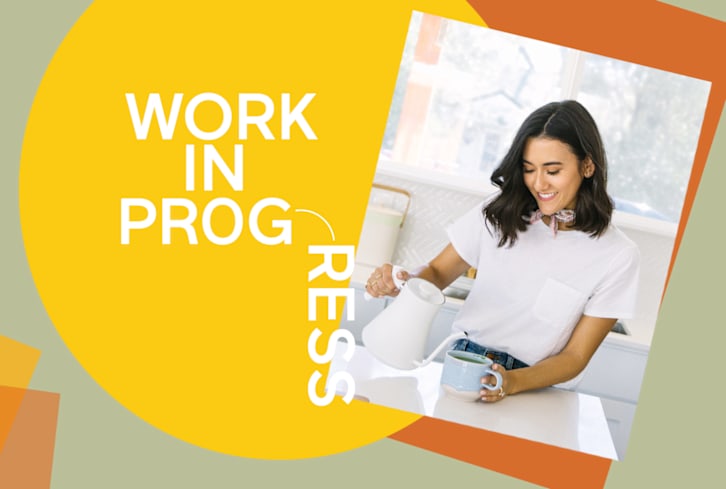 How One Minimalist-Leaning Entrepreneur Keeps Her WFH Space Functional & Focused