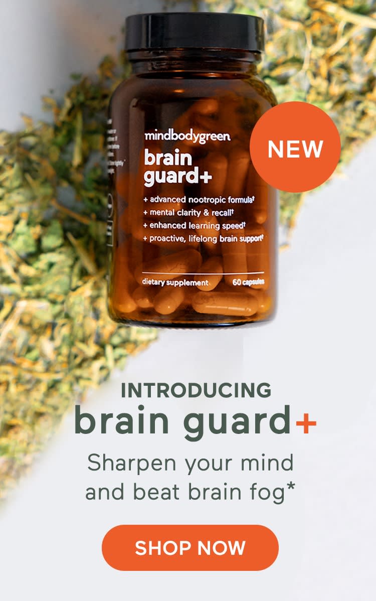 Introducing brain guard+. Sharpen your mind and beat brain fog.* NEW. SHOP NOW.