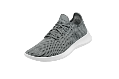 Allbirds Women's Tree Runners Gray in White Background