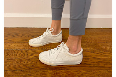 rothys lace up sneaker review