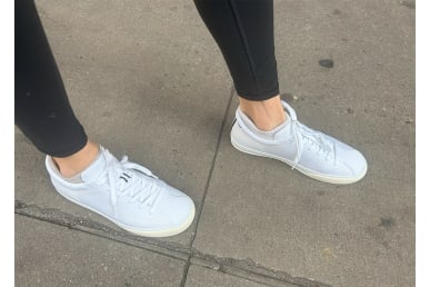 rothys lace up sneaker review
