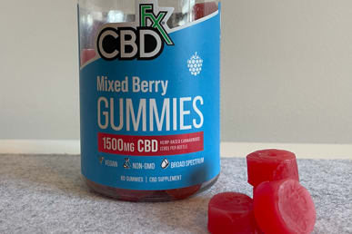 cbdfx Mixed Berry CBD Gummies