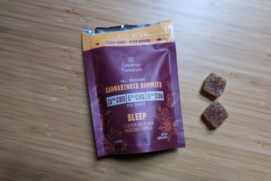 lazarus naturals cannabinoid sleep gummies