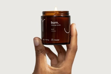 maude burn no. 0 massage candle