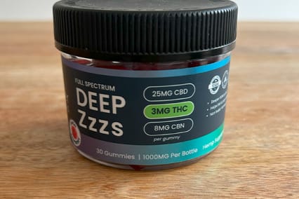 Deep Zzzs CBD Sleep Gummies With THC + CBN