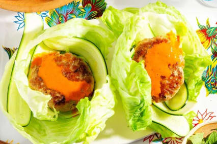 burgers lettuce wrapped
