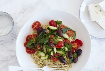 Mediterranean Quinoa Bowl