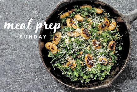 5 Days Of Healthy Meals: Gut-Friendly Sautéed Kale + Butter Beans Edition