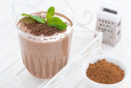 Kale Thin Mint Smoothie (Vegan)