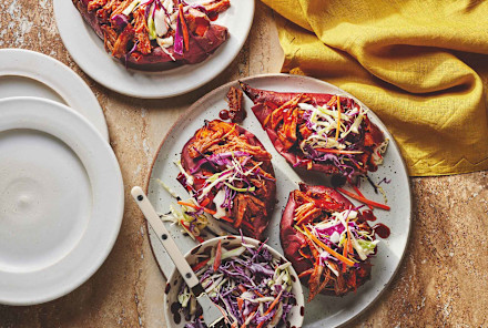 Read article: A High-Protein Stuffed Sweet Potato That’s Seriously Satisfying Read article: A High-Protein Stuffed Sweet Potato That’s Seriously Satisfying