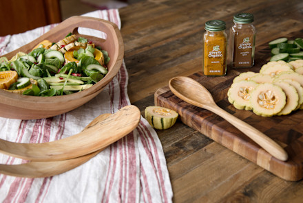 A Delicious Kabocha Squash & Pomegranate Salad Perfect For Your Next Potluck