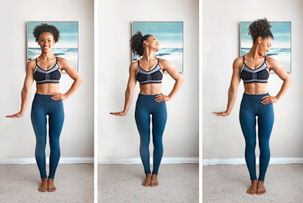 Read article: A 2-Minute Stretch To Release The Nasty Neck & Shoulder Tension You're Storing