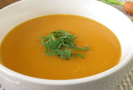 Perfect Weekday Dinner: Curried Carrot Coconut Soup