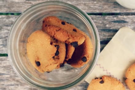 Petite Chocolate Chip Cookies (Vegan, Grain-Free Recipe)