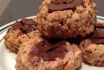 Cocoa-Almond Breakfast Cookies (Vegan & Gluten Free!)